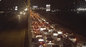 Движение в пробке
